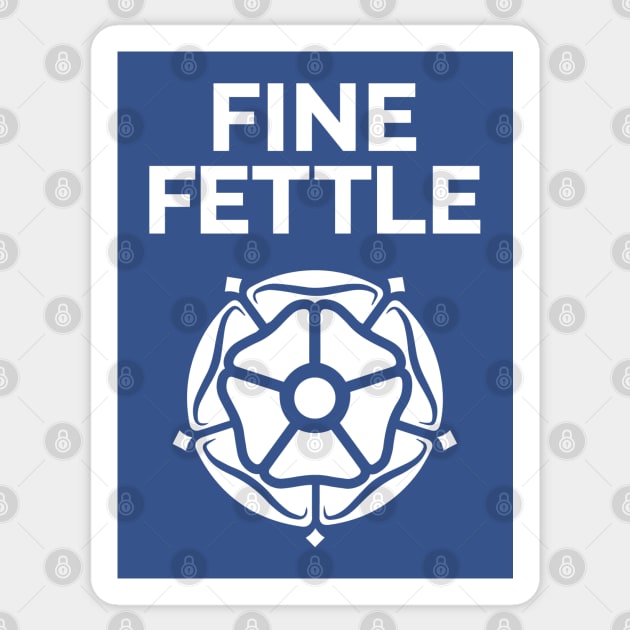 Fine Fettle Yorkshire Rose Sticker by Yorkshire Stuff